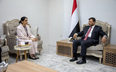 بريطانيا تؤكد دعمها لوحدة اليمن "عبدالله العليمي" يؤكد على مضاعفة الدعم الاقتصادي