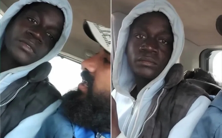 غضب بتونس من مواطن وثق بفيديو اعتقاله لمهاجر أفريقي