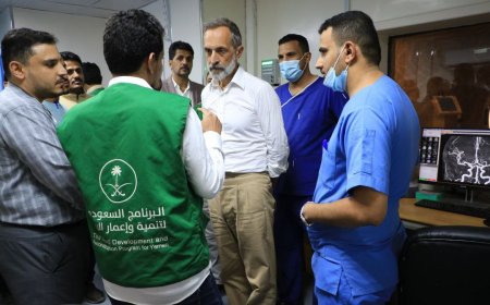 منسق الـ"الأوتشا" يشيد بمشاريع البرنامج السعودي في مأرب