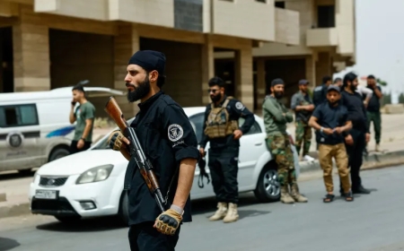 انتشار أمني بعد أحداث صحنايا بريف دمشق ومقتل رئيس البلدية السابق وابنه