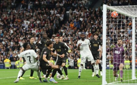 فينيسيوس يهدر ركلة جزاء في خسارة ريال مدريد 2-1 أمام بلنسية بالدوري الإسباني