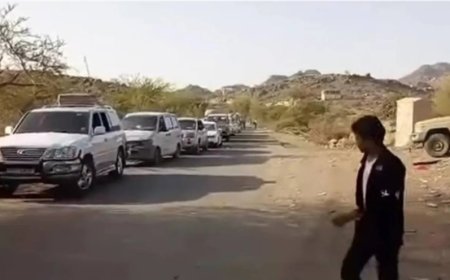 الحوثيون يفرضون جبايات وجمارك على طريق (دمت - مريس) بعد إعادة فتحه