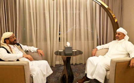عضوا الرئاسي "العرادة والزّبيدي" يؤكدان ضرورة إيجاد حلول للأزمة الاقتصادية والاصطفاف لمواجهة الحوثيين