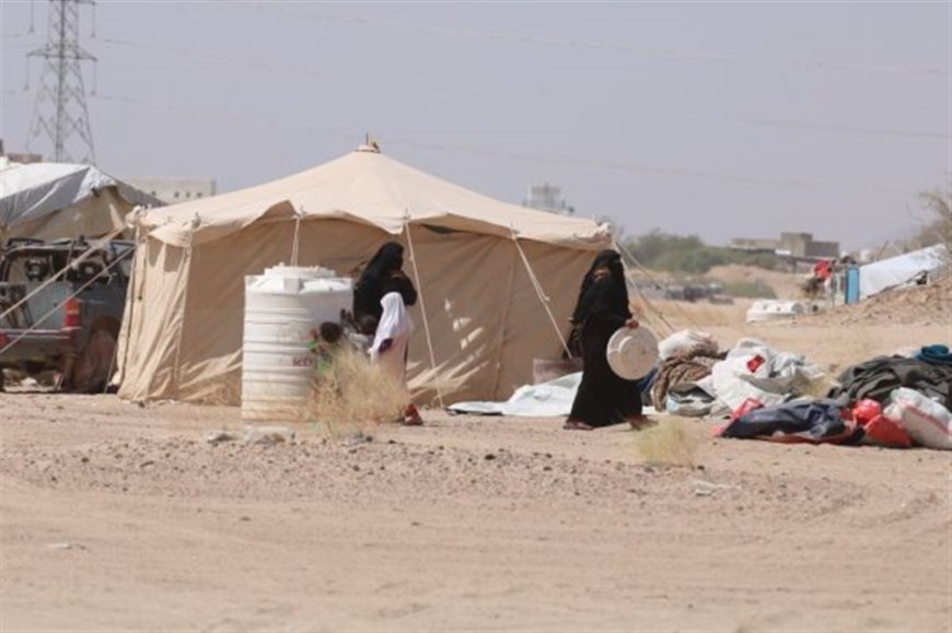 تنفيذية النازحين تنفي وجود تهجير قسري في مخيم العرق بمأرب