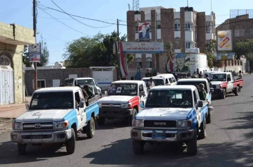بيان مشترك لشرطة ومحور تعز: لا صحّة لشائعات الأبواق عن عدم تعاون وحدات عسكرية مع الحملة الأمنية